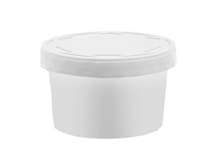 Pot de crème glacée IML 100ml avec cuillère et couvercle, CX132